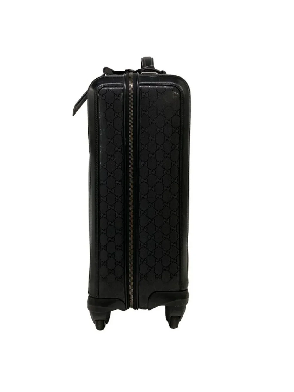 Gucci Travel Bag Imprime Black Diamond No Lock Leather